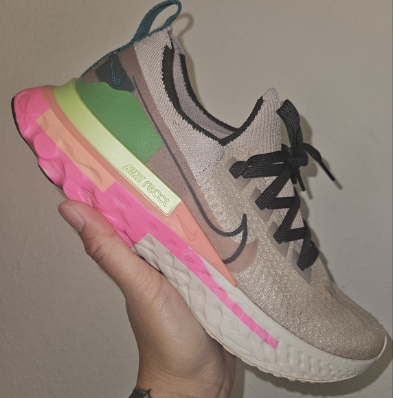 Nike React Infinity Run Flyknit Sneakers - Picture 1 of 13